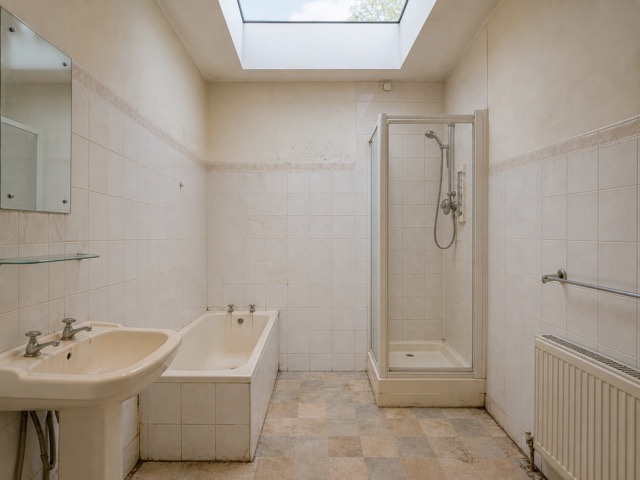 Concept image of the room before the wet-room conversion