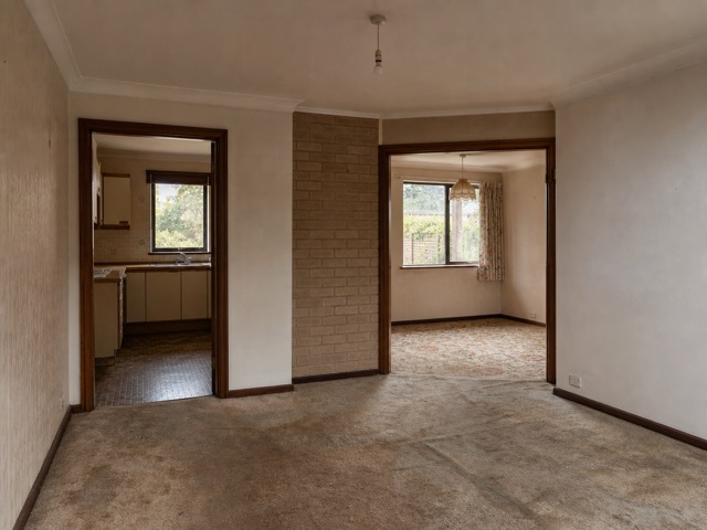 Concept image of the house before the wraparound extension