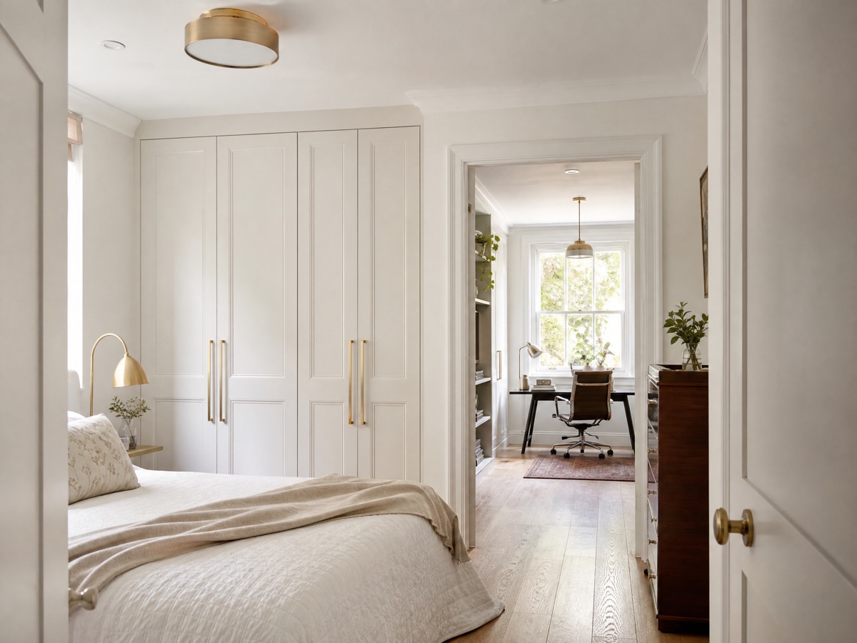 Warm neutral whole-home refurbishment in Forest Gate E7
